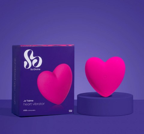 Je t'aime Couple's Heart Vibrator So Divine
