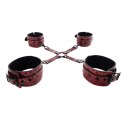 Luxury hogtie with wrist and ankle cuffs Fantasy