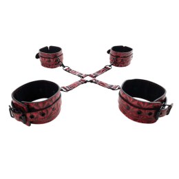 Luxury hogtie with wrist and ankle cuffs Fantasy