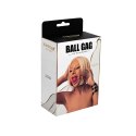 Red breathable ball gag with adjustable strap Fantasy