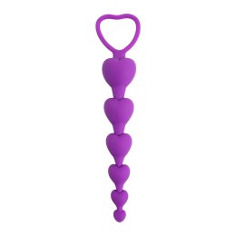 ANAL BEADS purple heart Fantasy