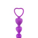 ANAL BEADS purple heart Fantasy