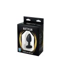 Black Butt Plug with White Diamond Fantasy