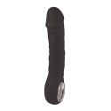 Black vibrator - 10 different modes of vibration and heating function Fantasy