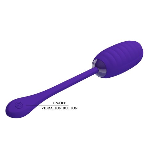 PRETTY LOVE - KIRK Super Soft Silicone, 12 vibration functions Pretty Love