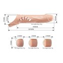 PRETTY LOVE - PENIS SLEEVE, TPE,3 removeable 1 inch extenders Pretty Love