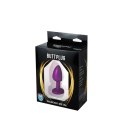 Purple Butt Plug with White Diamond Fantasy