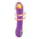 Purple vibrator - 10 different modes of vibration and heating function Fantasy