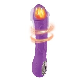Purple vibrator - 10 different modes of vibration and heating function Fantasy