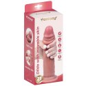 Silicone dildo with movable foreskin 21 cm Fantasy