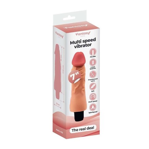 Soft Vibrator 17.8 cm - The Real Deal Fantasy