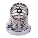 Stainless Steel Penis Cage 1 with Advanced Locking Mechanism Fantasy