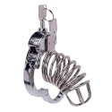 Stainless Steel Penis Cage 1 with Advanced Locking Mechanism Fantasy