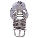 Stainless Steel Penis Cage 1 with Advanced Locking Mechanism Fantasy