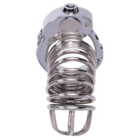 Stainless Steel Penis Cage 1 with Advanced Locking Mechanism Fantasy