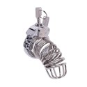 Stainless Steel Penis Cage 1 with Advanced Locking Mechanism Fantasy
