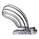 Stainless Steel Penis Cage 2 with Advanced Locking Mechanism Fantasy