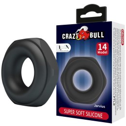 Pierścienia erekcyjny najwyższej jakości - Black Crazy Bull