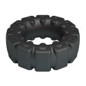 Crazy Bull Laiden Super Soft Silicone Cock Ring - Black Crazy Bull