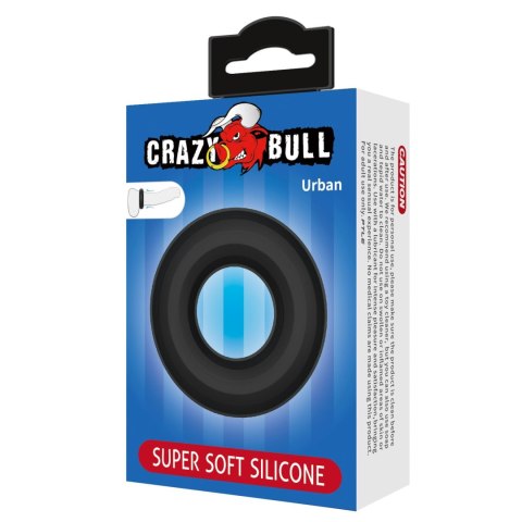 Crazy Bull Urban Super Soft Silicone Cock Ring Crazy Bull