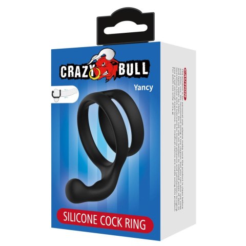 Crazy Bull Yancy - Silicone Cock Ring Crazy Bull