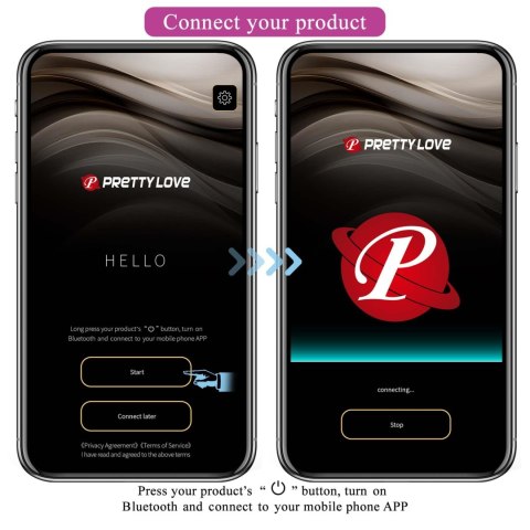 KAILA, 10 tapping functions 10 thumping functions Mobile APP remote control Pretty Love