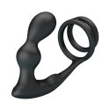 MR PLAY - VIBRATING ANAL PLUG with RING - Remote Control 12 functions Mr. Play