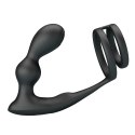 MR PLAY - VIBRATING ANAL PLUG with RING - Remote Control 12 functions Mr. Play