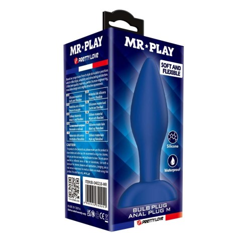 MR. Play Bulb Anal Plug M Mr. Play