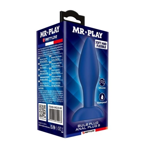 MR. Play Bulb Anal Plug S Mr. Play