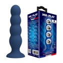 Mr. Play Metal & Liquid Silicone Anal Plug with 4 Metal Balls Mr. Play