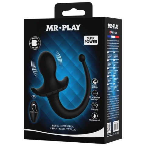 Mr. Play Remote Control Vibrating Anal Plug Mr. Play
