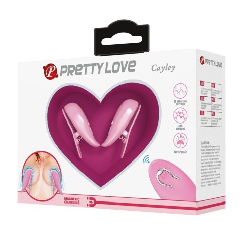 PRETTY LOVE - CAYLEY, WATERPROOF, ABS, 10 VIBRATIONS, REMOTE CONTROL Pretty Love