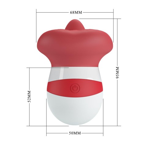 PRETTY LOVE - Mina TPR ABS , 10 licking settings Pretty Love