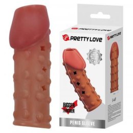 PRETTY LOVE Penis Sleeve, TPR, Waterproof Pretty Love