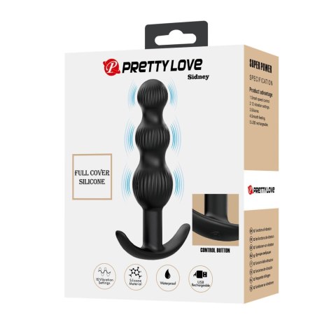 PRETTY LOVE - Sidney, 10 Wibracji, Silikon Pretty Love