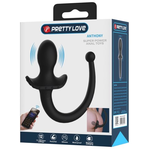 Pretty Love Anthony Smart App Vibrating Anal Plug Pretty Love