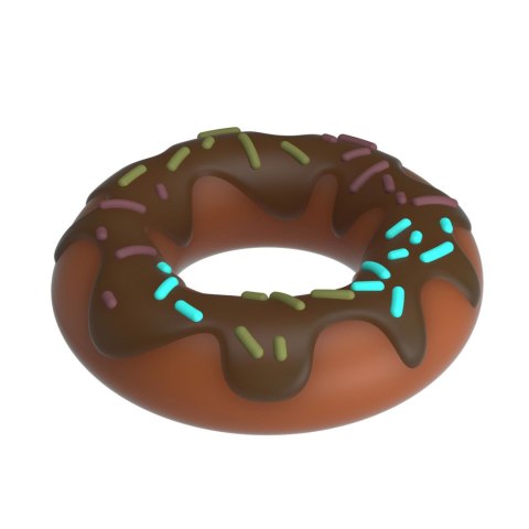 Pierścień erekcyjny w kształcie pączka Donut Silicone Cock Ring Pretty Love