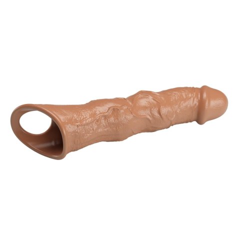 Pretty Love Extension Penis Sleeve with Modular Length Blocks Brown - 28 cm Pretty Love