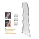 Nakładka  przedłużająca penisa - 28 cm - Przezroczysta Pretty Love