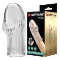 Pretty Love Huel Penis Sleeve (Clear) Pretty Love