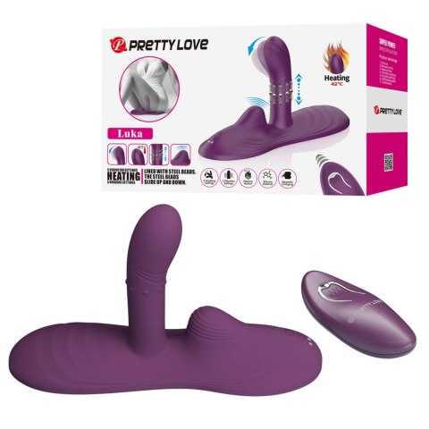 Pretty Love Luka Heating Sit-Down Pad Vibrator Pretty Love