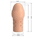 Pretty Love Penis Sleeve - Becks (Flesh) Pretty Love