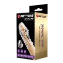Pretty Love Penis Sleeve - Booker (Clear) Pretty Love