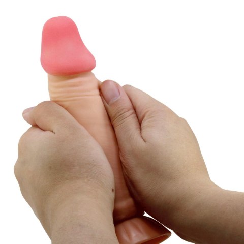 BAILE - Sliding Skin 7,6'' Flesh, Suction base Bendable TPR BAILE