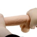 BAILE - Sliding Skin 7,6'' Flesh, Suction base Bendable TPR BAILE