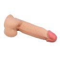 BAILE - Sliding Skin 8,5'' Flesh Suction base Bendable TPR BAILE