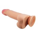 BAILE - Sliding Skin 8,5'' Flesh Suction base Bendable TPR BAILE