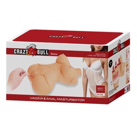 Crazy Bull Diana Vagina & Anal Masturbator Crazy Bull