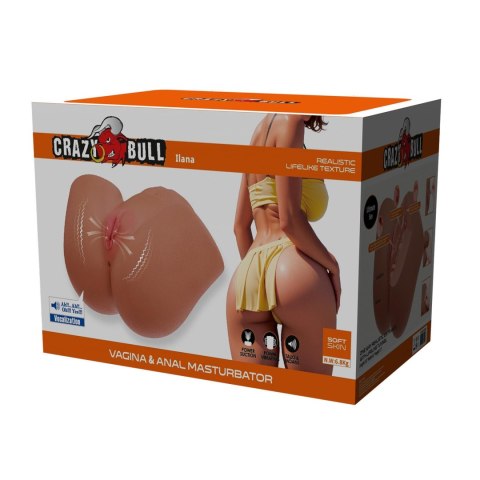 Crazy Bull Ilana Vagina & Anal Masturbator Crazy Bull